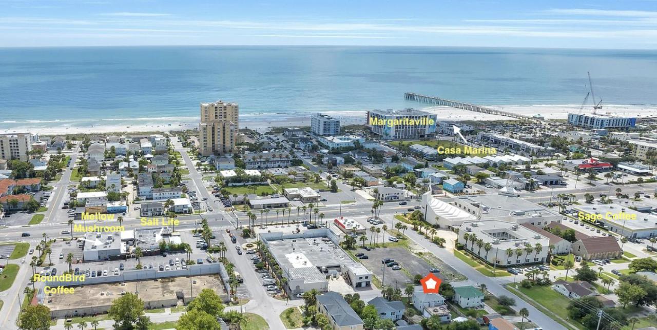 Seas The Day - 4 Blocks To The Beach, Restaurant, And Bar District - Great Deck And Outdoor Space!! Jacksonville Beach Exteriér fotografie